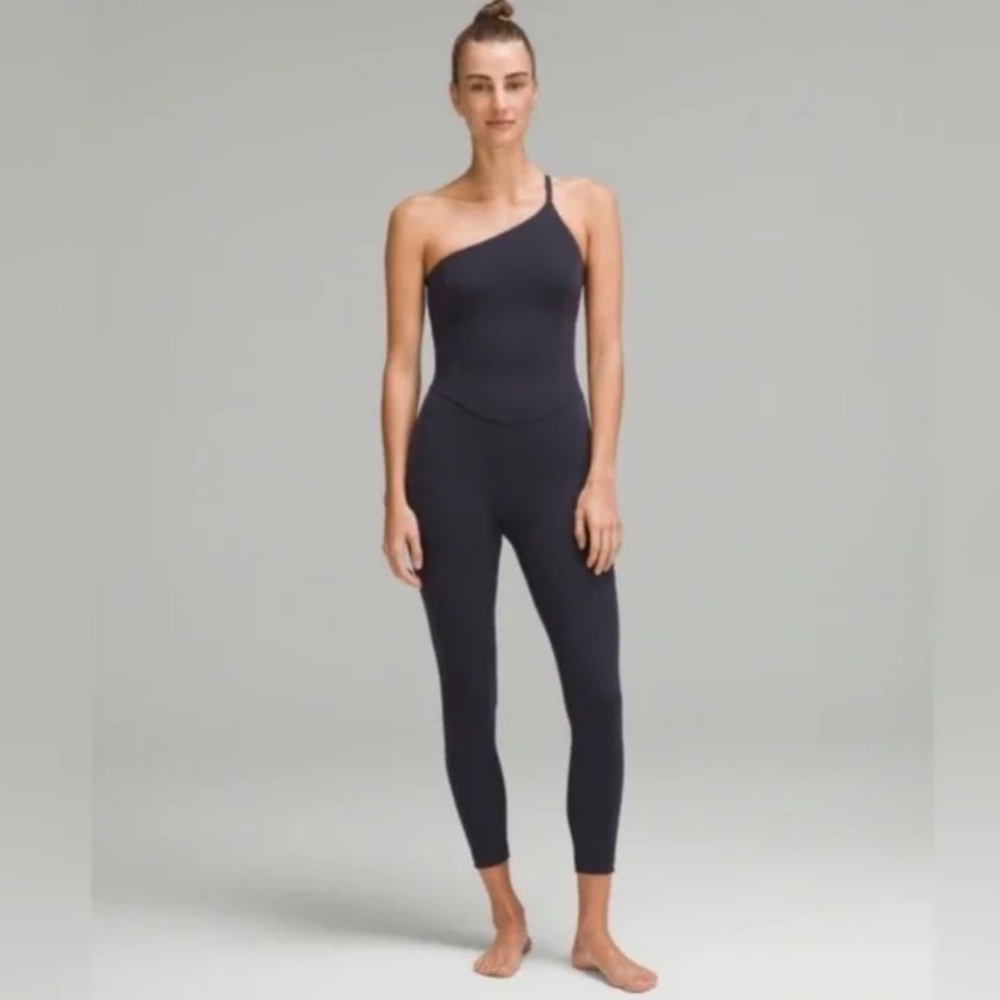 lululemon athletica navy One-Shoulder Jumpsuit